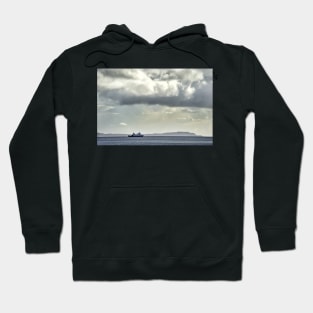 The ferry 'Argylle' making its way over the Firth of Clyde to the Isle of Bute, Scotland Hoodie